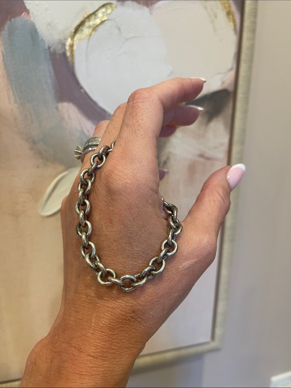 Tiffany & Co. Silver Link Bracelet - Polished Silver Chain
